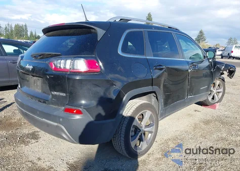 2019 Jeep Cherokee Limited from USA, damaged, VIN 1C4PJLDB9KD302634